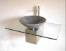 Granit oder Marmor Waschbecken Mod. Mainau-Mono 850 